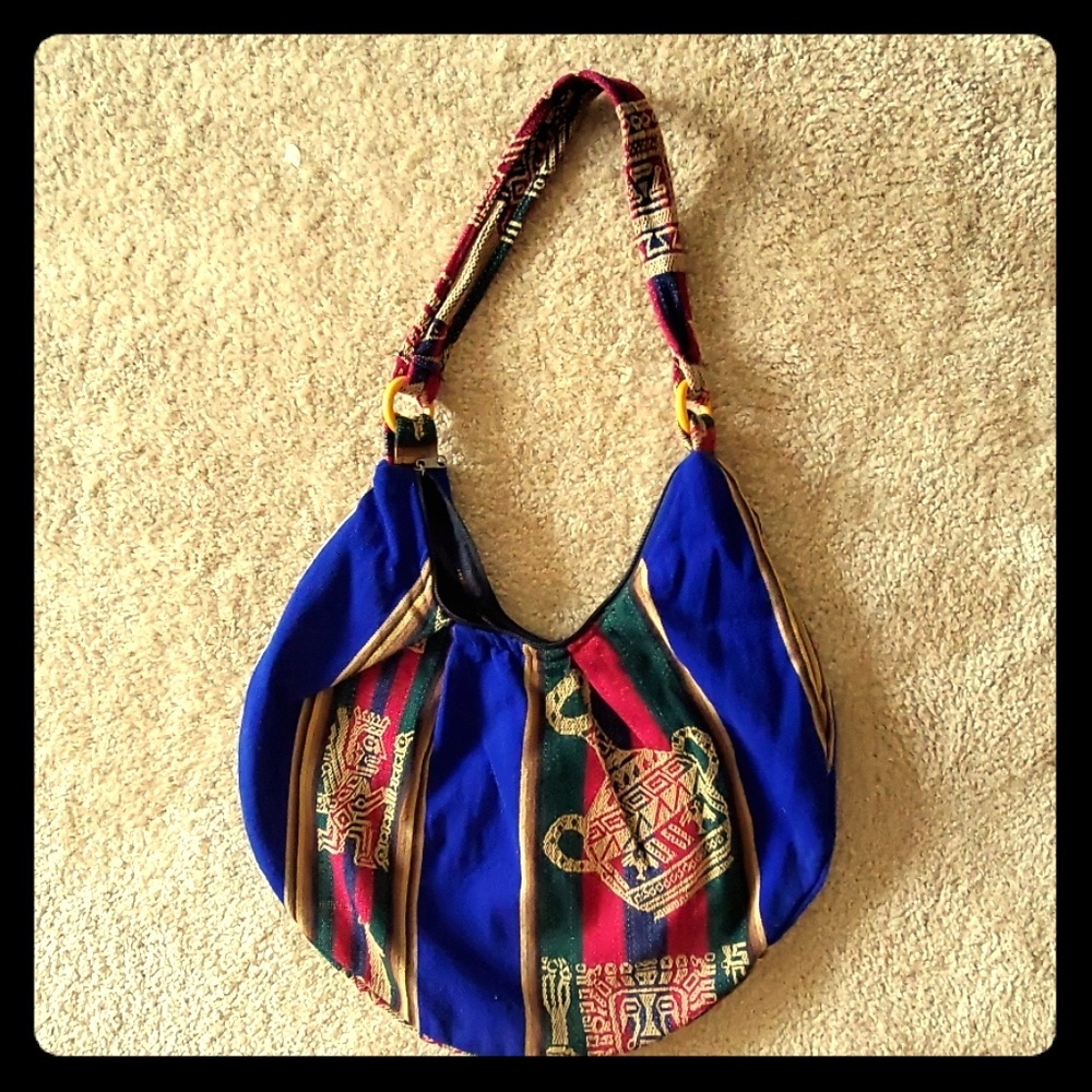 Multicolored handbag
